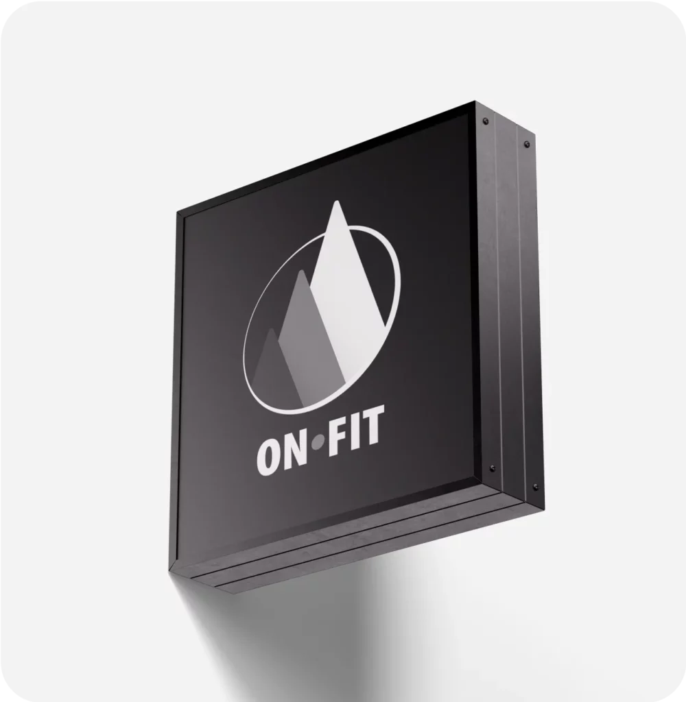 créations mockup panneau on-fit mathisrb