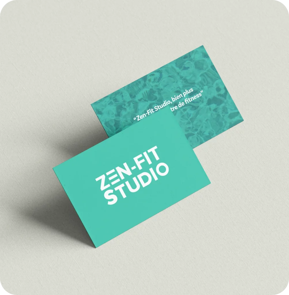 créations mockup carte de visite studio mathisrb